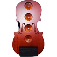 Los mejores  - MOREYES - Tapón de madera para violonchelo antideslizante- rojo
